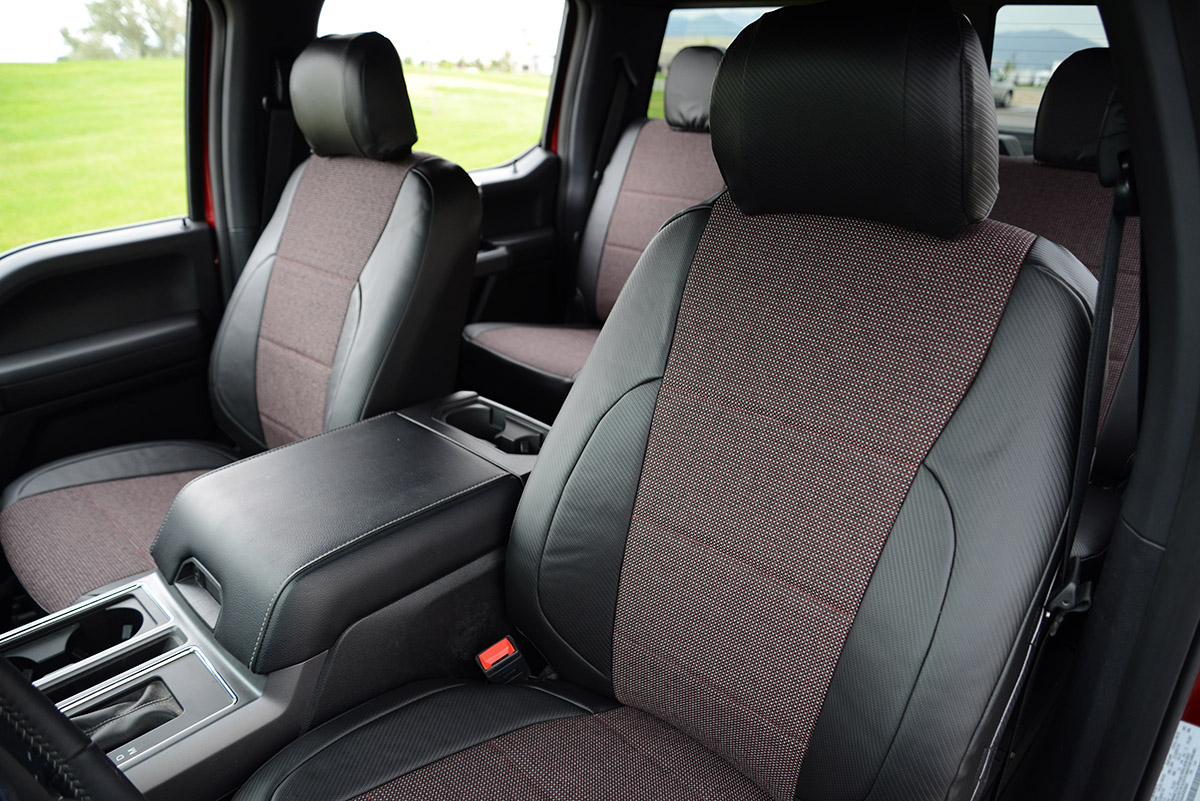 2018 Ford F-150 (console not covered)