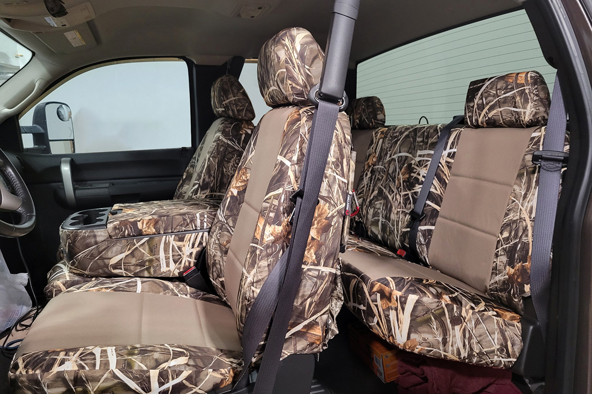 2008 GMC Sierra 3500 custom seat covers