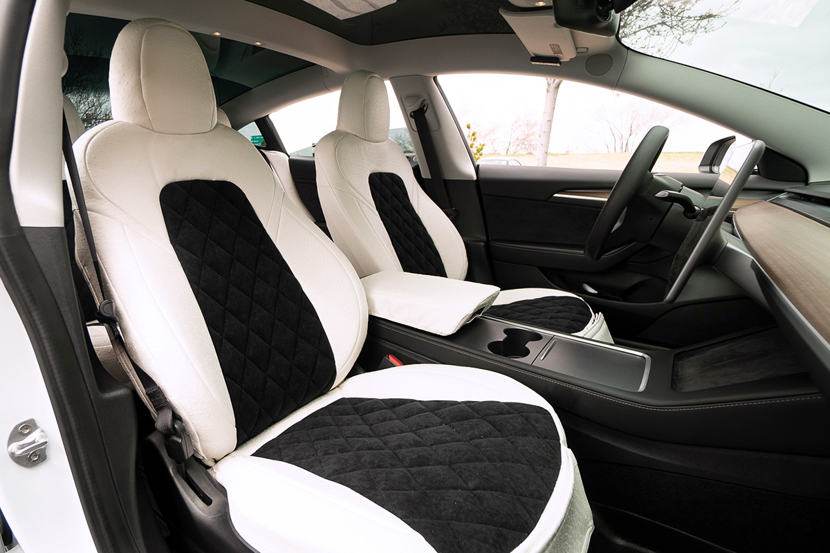 2021 Tesla Model 3 custom seat covers