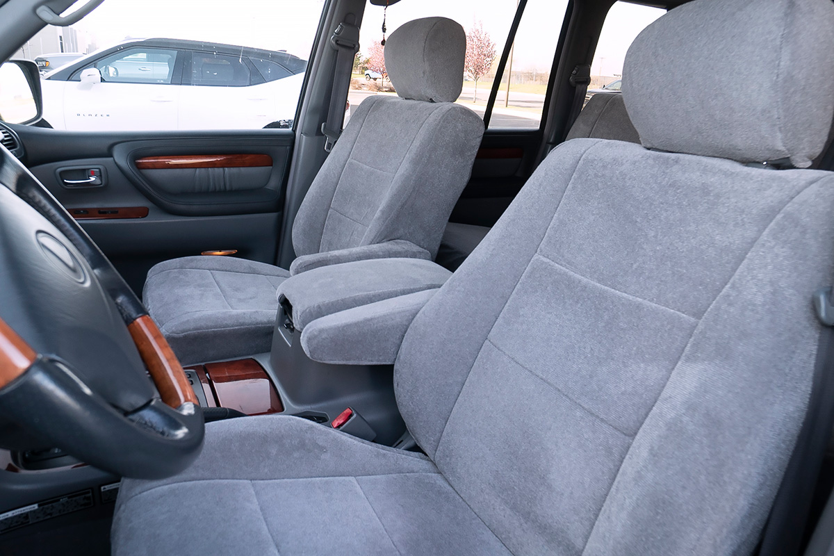 2000 Lexus LX470 custom seat covers
