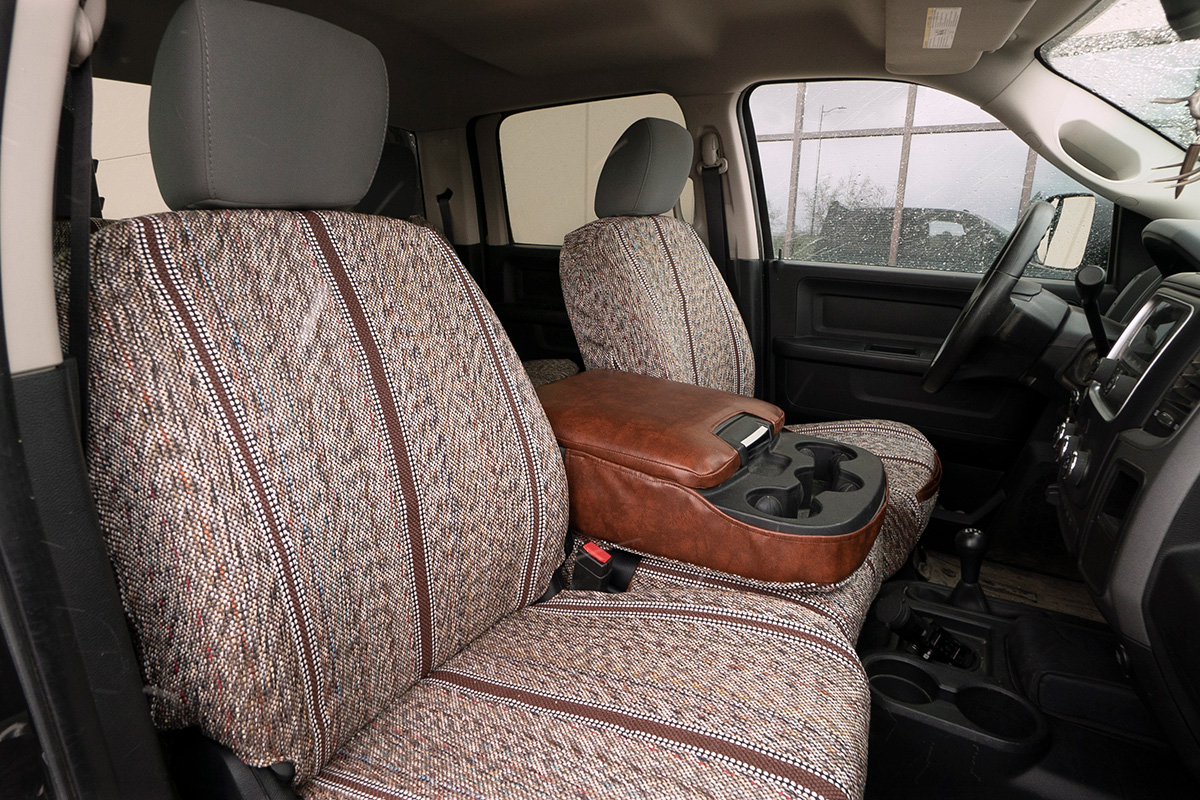 2015 Ram 1500 (Front Pocket Shown) (headrests not covered)