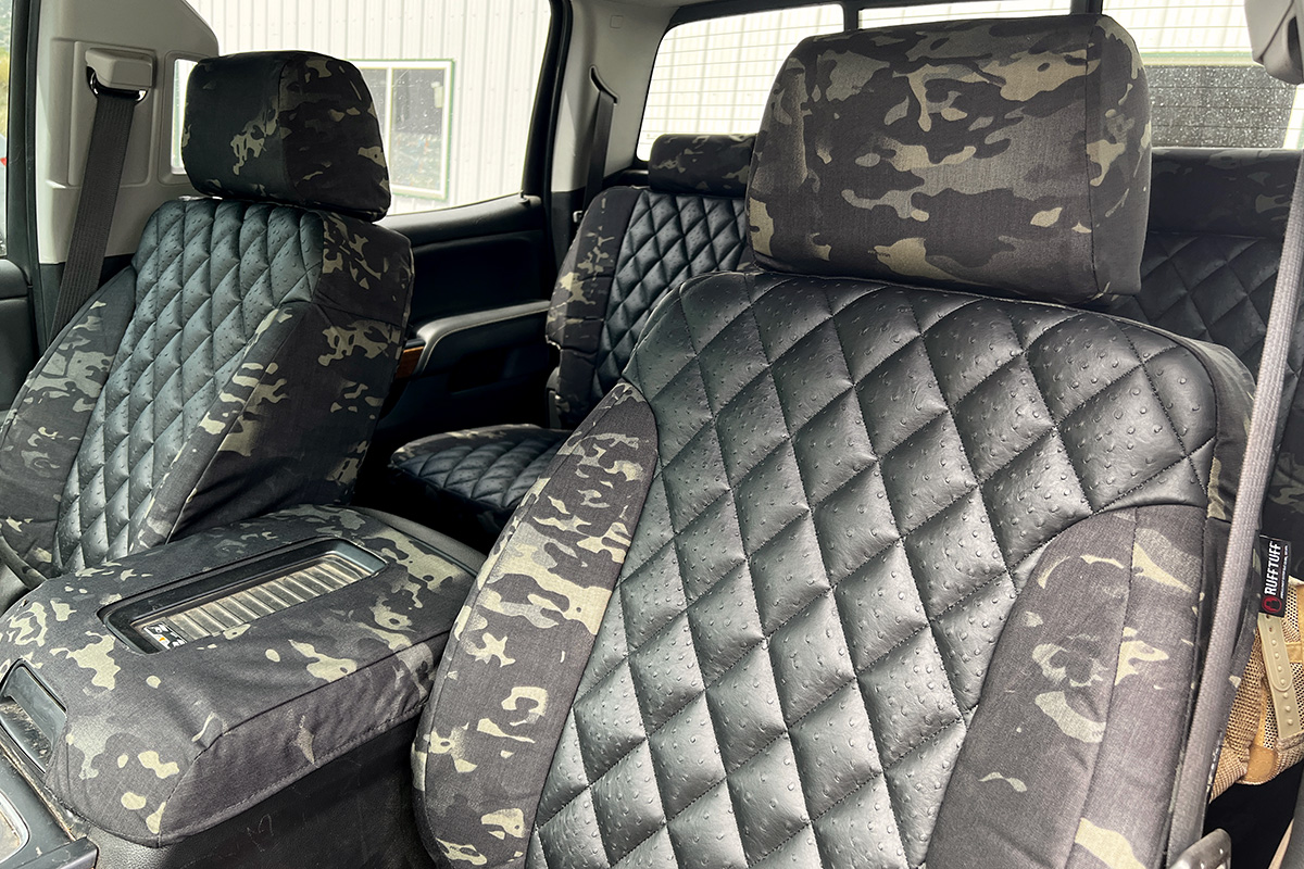 2018 Chevrolet Silverado 1500 custom seat covers