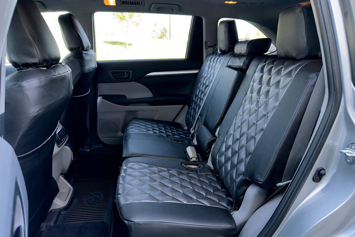 2019 Toyota Highlander (Rear Pockets shown)