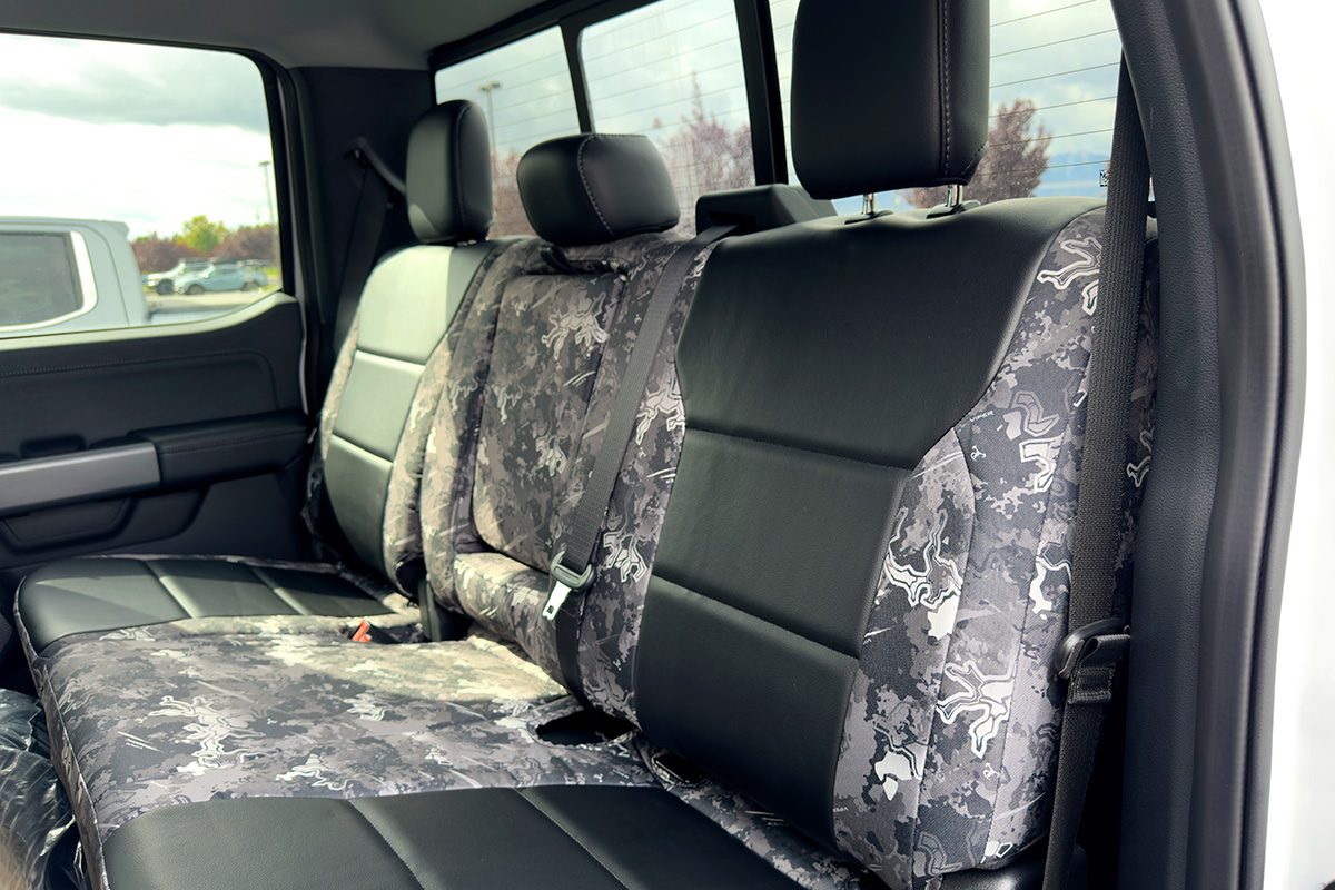 2023 Ford F-550 (headrests not covered)