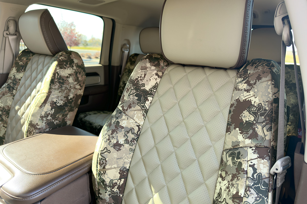 2022 Ram 2500 Laramie Mega Cab (headrests not covered)