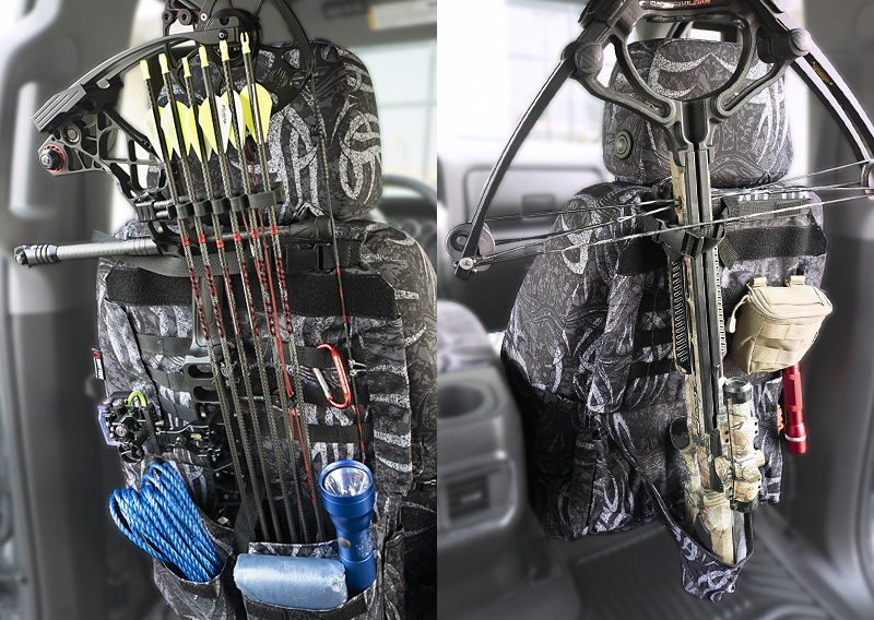 Special OPS package carrying crossbow and compound bow