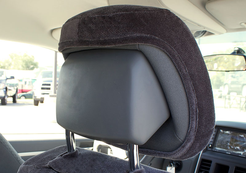 custom seat cover for active headrest