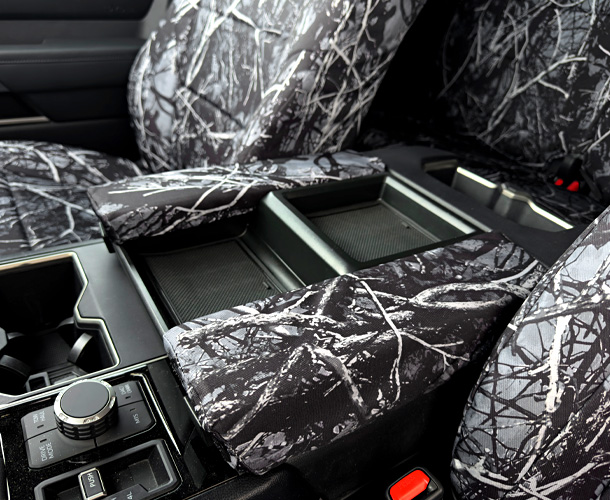 Hard console lid custom cover