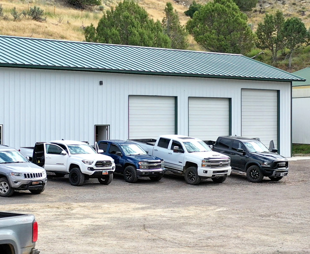 Trucks on a Ruff Tuff Fleet account